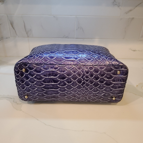 Brahmin Large Duxbury & Ady Wallet Denim Cruz NWT - Picture 11 of 16